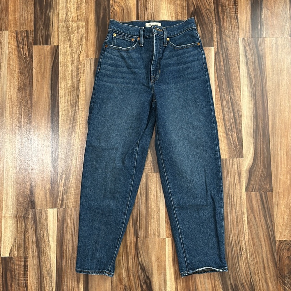 Madewell Balloon Jeans Corson Wash Size 25